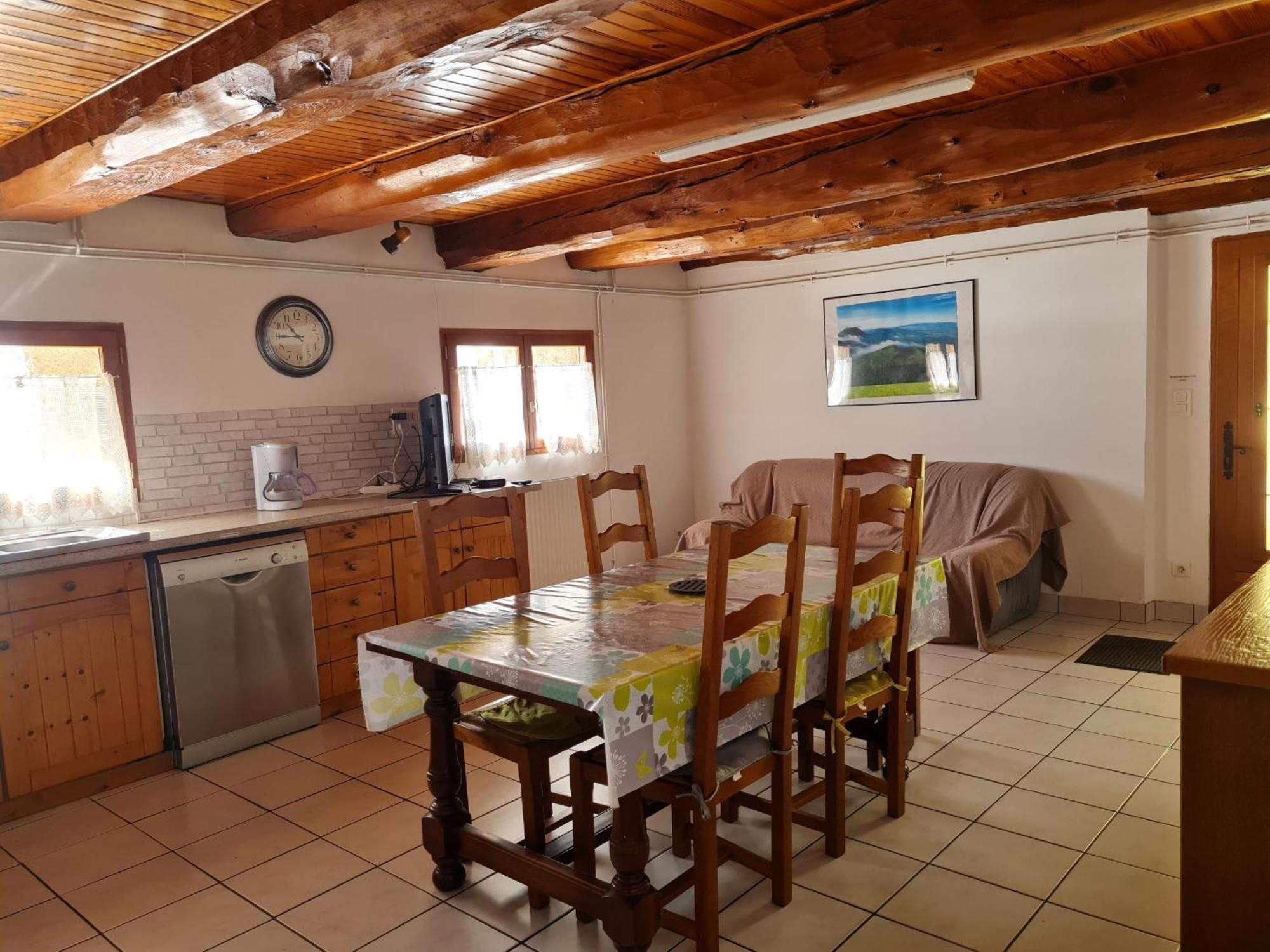 Gite Rural - Grange Des Pres Blancs Chaine Des Puys Le Vernet-Sainte-Marguerite Exterior photo